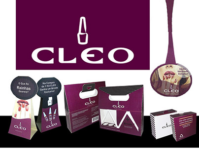 CLEO - Desenvolvimento de Id. Visual, Embalagem e PDV's