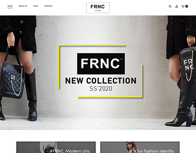 FRNC Eshop | Website Develop & Design