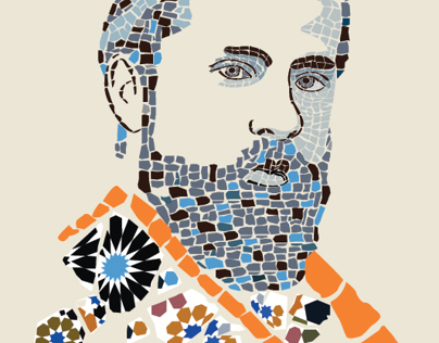 Antonio Gaudi. Posters.