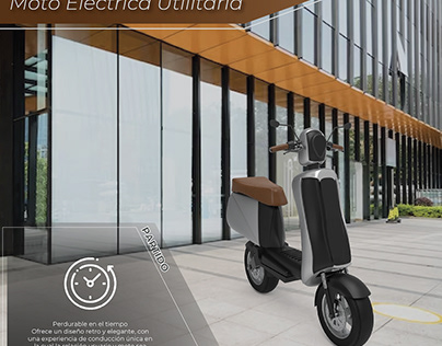 Propuesta de Moto electrica Utilitaria - Oficinista