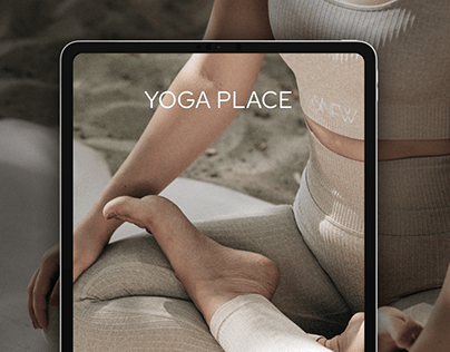 Yoga studio Website concept