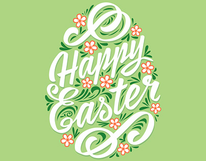 Happy Easter. Vector illustration
