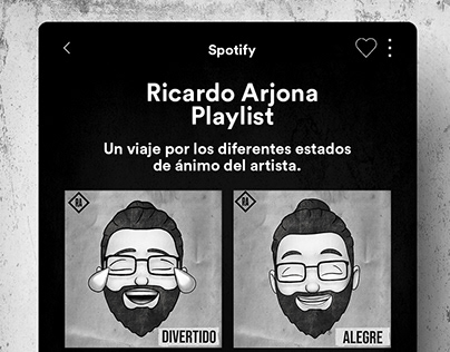 Ricardo Arjona, Spotify Playlist Covers