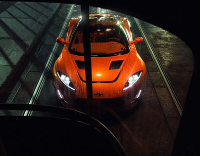 Spyker Cars | 3d rendering