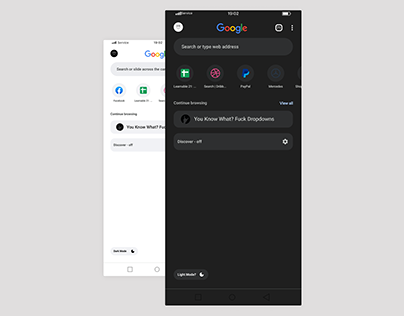 Google Chrome Homepage Redesign
