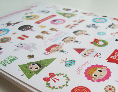 Christmas at the North Pole (Stickers)