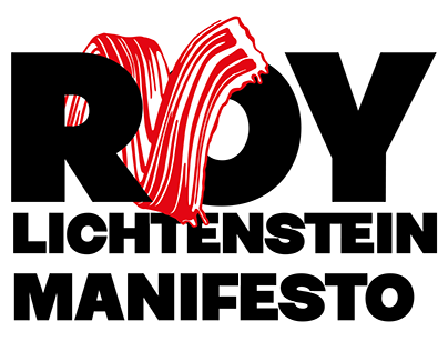 Roy Lichtenstein Manifesto