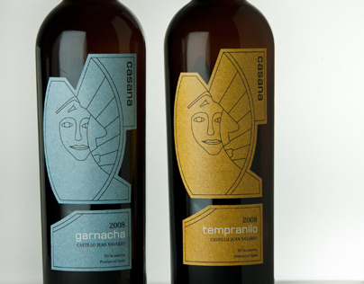 Casana - wine labels