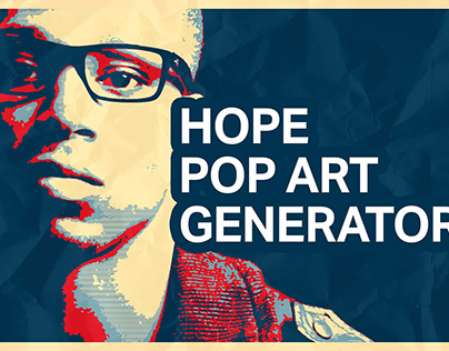 Hope Poster Pop Art Generator