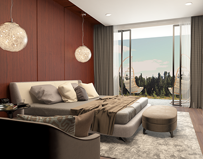 Simulation of workshop #Design #Hotel #Bedroom