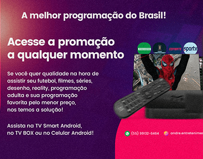 A melhor programação do Brasil!