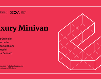 Luxury Minivan - Experience Design Academy Project