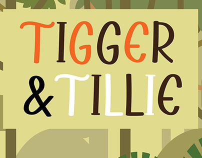 Children Story Book titled "Tigger & Tillie