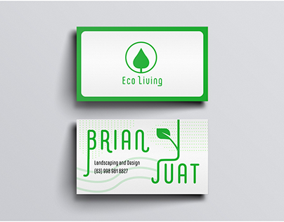 Eco Living Business Card