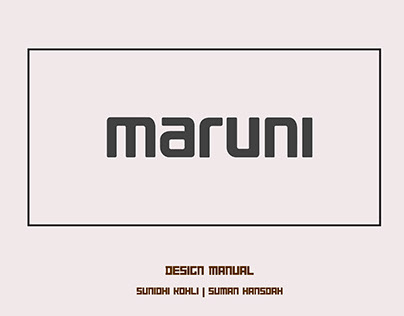Maruni wood industry brand manual