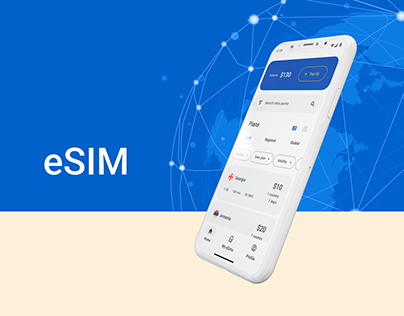 Mobile application eSIM