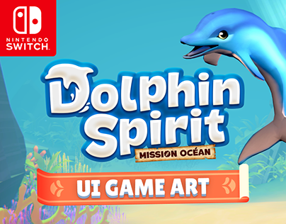 Dolphin Spirit - UI Game Art