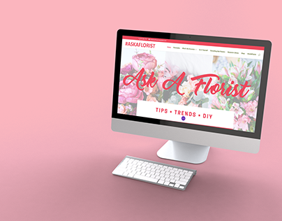 Ask A Florist Divi Website & Blog