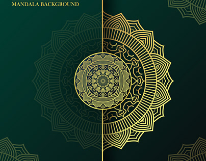 Luxury Mandala Background Design Template