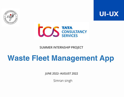 Waste fleet management App