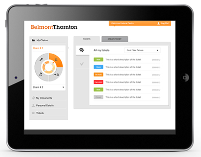 Belmont Thornton Customer Portal