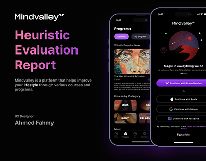 Mindvalley Heuristic Evaluation Report