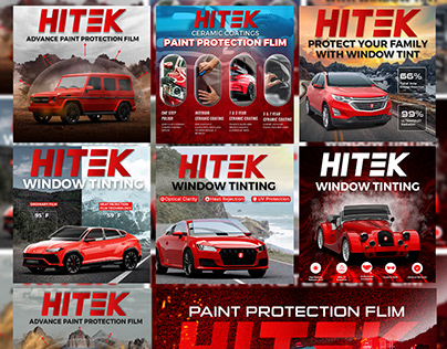 Hitek Paint Protection Flim Social Media Banner