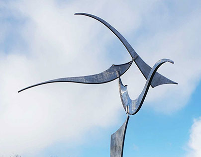 Transfiguration Kinetic Wind Sculpture available £3950