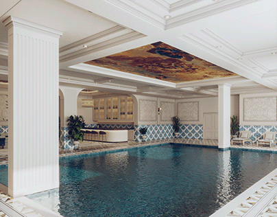 CGI - Interior pool