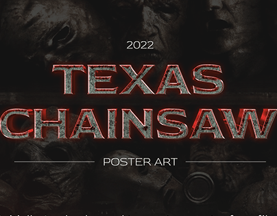 Texas Chainsaw Poster Art