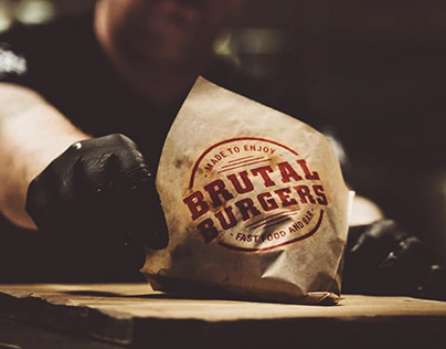 Brutal Burgers Branding