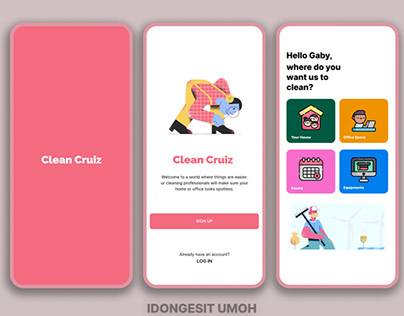 Cleaning app