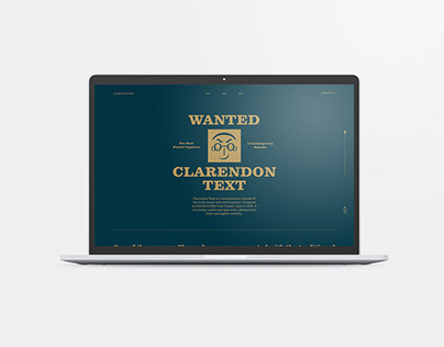 The Clarendon Text Pro Website — UI/UX (2019)
