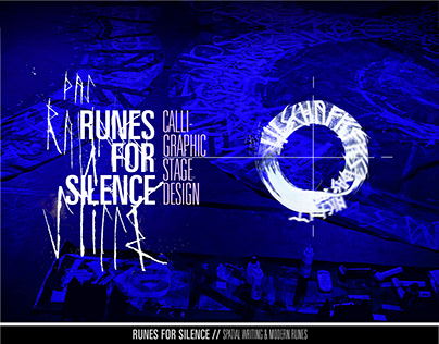 Runes for Silence // Calligraphic Stage Design