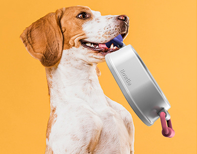 Bowlie - Dog Bowl - Bowl+Dog training toy
