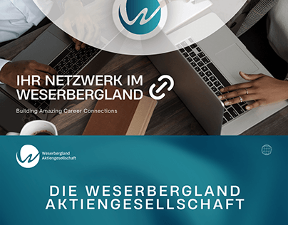 web design for Weserbergland AG