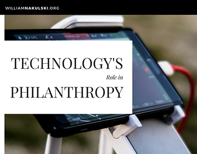 Technology's Role in Philanthropy