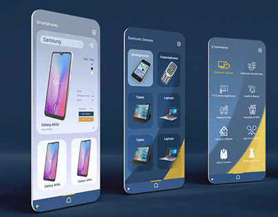 Proyozon Mobile App UI