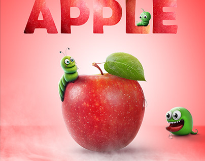 Apple With Worms