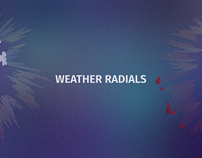 Boston Weather Radial Chart