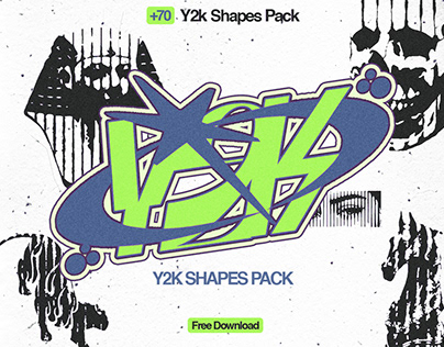 +70 Free Y2k Shapes Pack