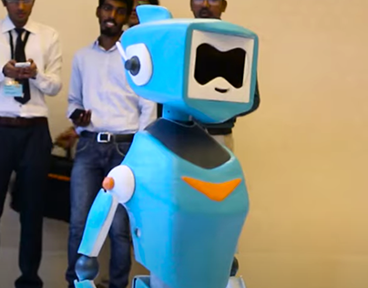 Event Bot - A 3d printed robot