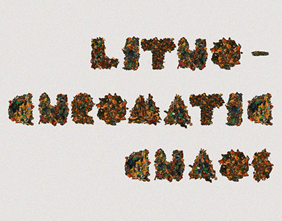Lithochromatic Chaos | Experimental Typography