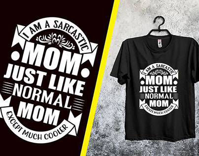 Mom T-Shirt Design.
