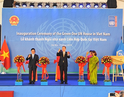 Green One UN House Inauguration Ceremony