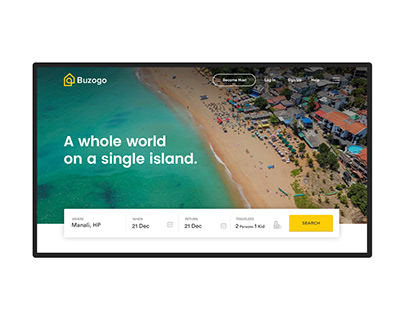 UI/UX : Hotel and Home stay Booking