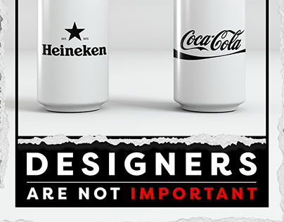 Designers are not important ( poster )