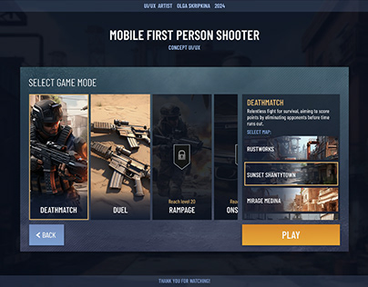 Mobile First Person Shooter