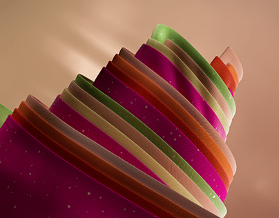 Abstract Candy Cloth