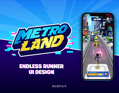 Game UI Design - Endless Runner